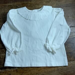 Pepa London White Long sleeve top size 3